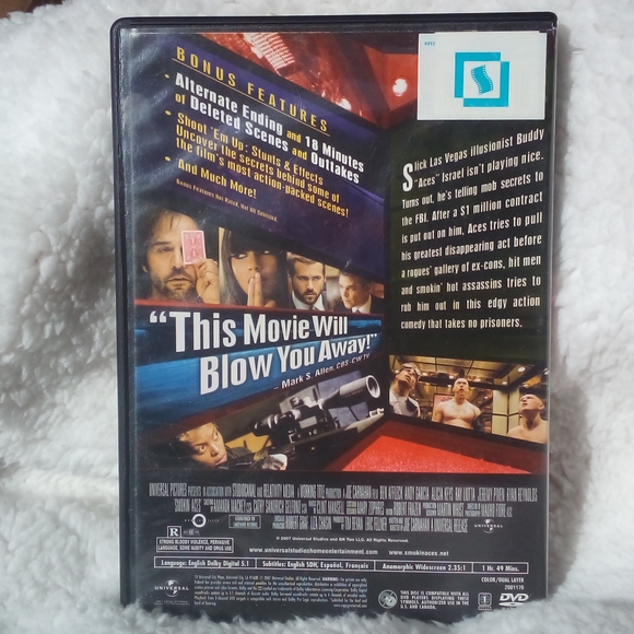 DVD - R - Smokin' Aces - Picture 2 of 2